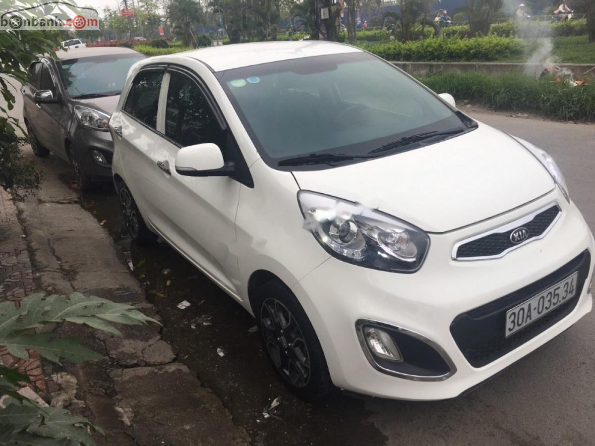 Kia Picanto Si 1.25L 2014 - Bán Kia Picanto đời 2014, màu trắng, số tự động 