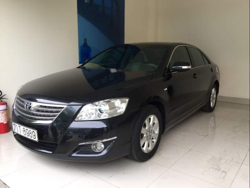 Toyota Camry  MT 2007 - Bán xe Toyota Camry MT năm sản xuất 2007, màu đen, còn mới 95%, bảo dưỡng tốt, ít hao xăng