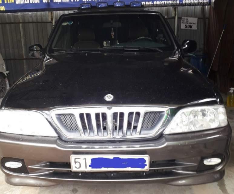 Ssangyong Musso   2005 - Bán Ssangyong Musso đời 2005, màu đen, chính chủ