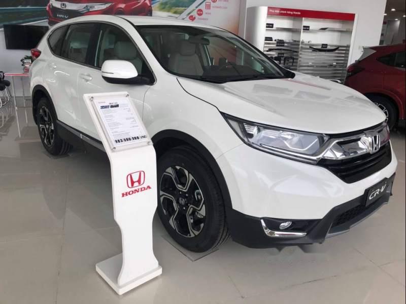 Honda CR V   2019 - Cần bán xe Honda CR V sản xuất 2019, màu trắng, xe nhập Thái Lan