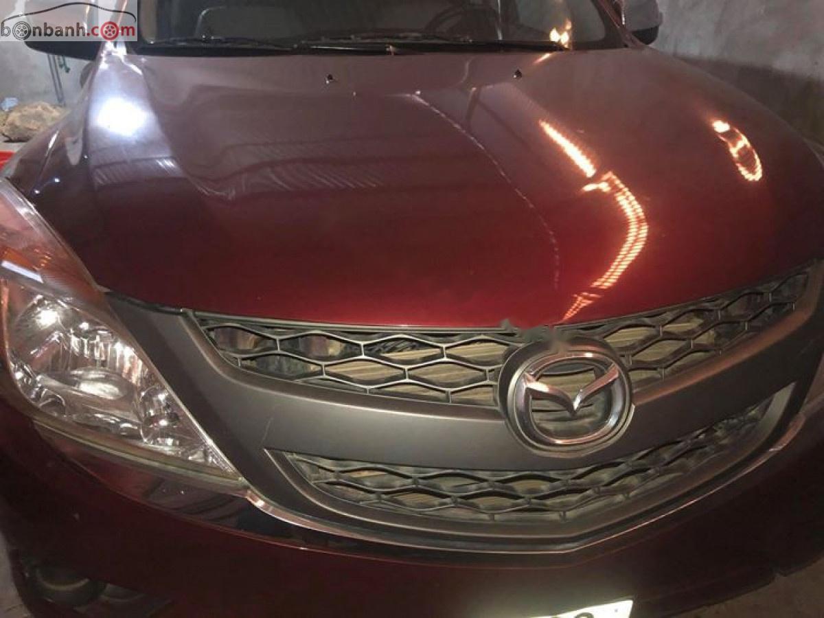 Mazda BT 50 2.2L 4x4 MT 2015 - Bán Mazda BT 50 2.2L 4x4 MT 2015, màu đỏ, xe nhập