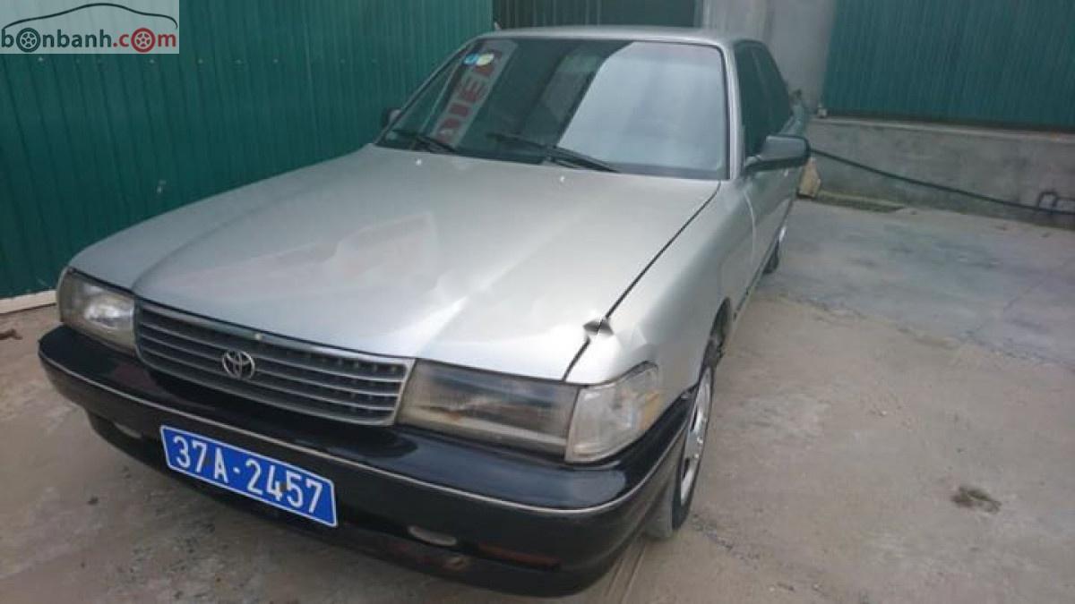 Toyota Cressida 2.4   1990 - Bán Toyota Cressida 2.4 đời 1990, màu bạc, nhập khẩu