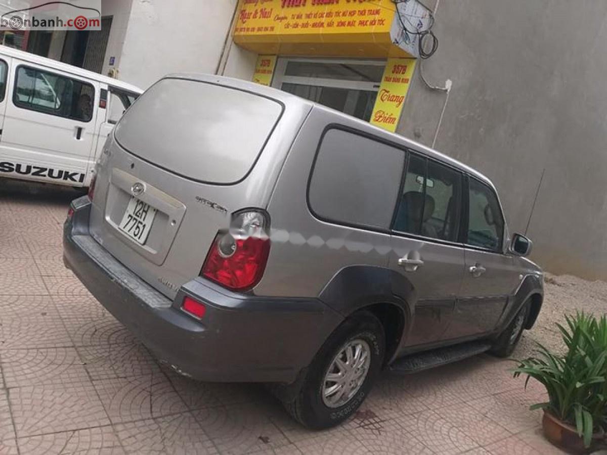 Hyundai Terracan 3.5 MT 2003 - Bán Hyundai Terracan 3.5 MT 2003, màu bạc, nhập khẩu