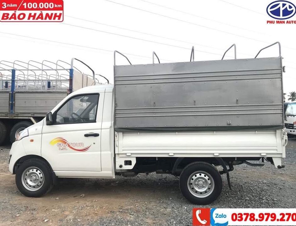 Xe tải 1 tấn - dưới 1,5 tấn 2019 - Xe tải FOTON Gratour 1.2L - thùng bạt - 890kg giá rẻ