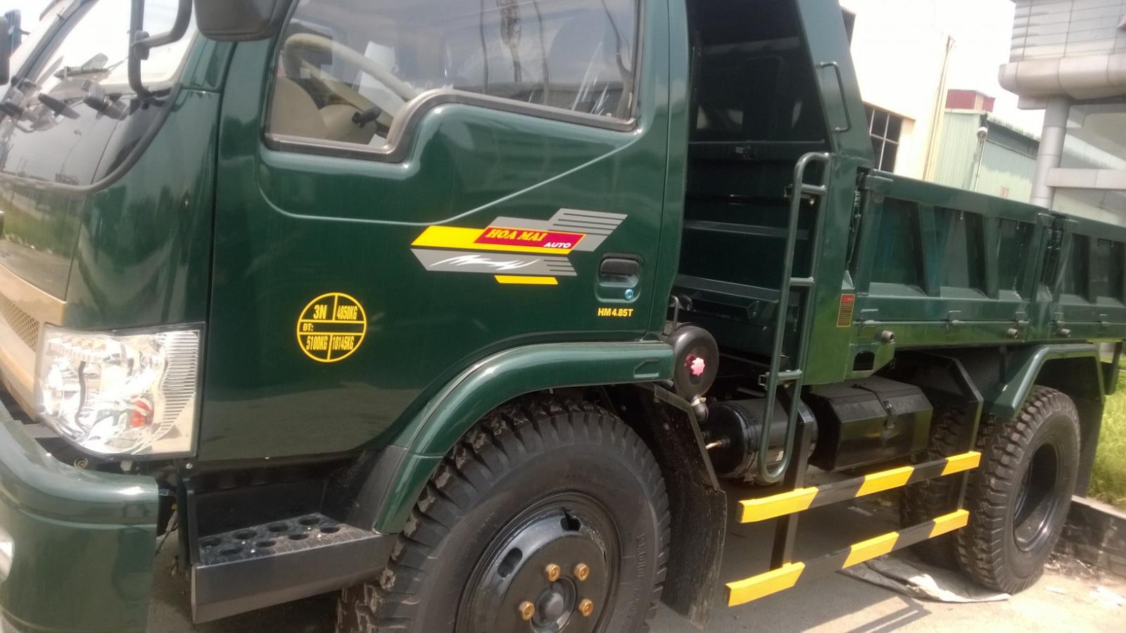 Xe tải 2,5 tấn - dưới 5 tấn 2019 - Bán xe tải ben Hoa Mai Hưng Yên loại 4 tấn thành cao 73cm giá tốt nhất toàn quốc gặp liên hệ -0984 983 915
