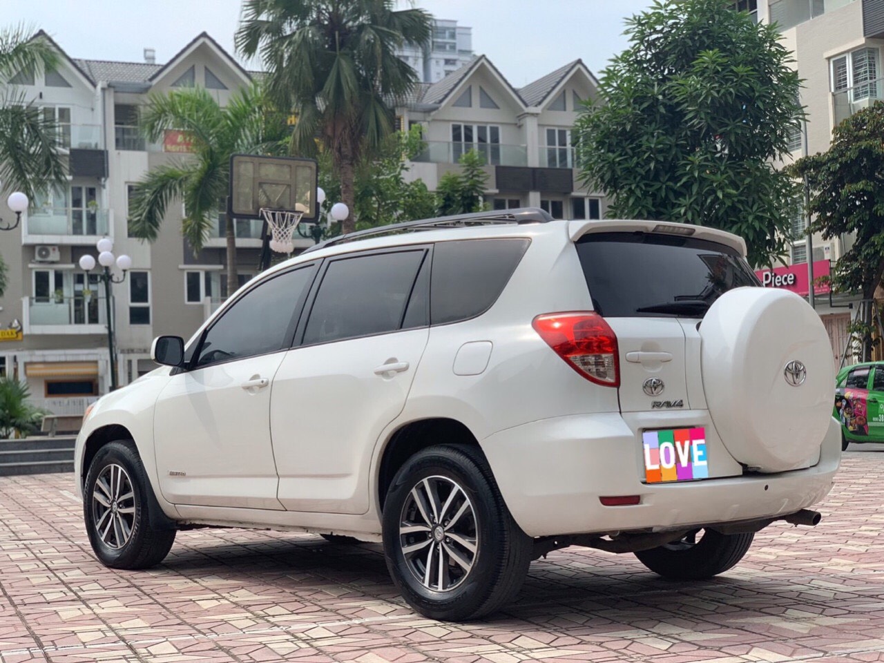 Toyota RAV4 3.5AT 2008 - Cần bán xe Toyota RAV4 3.5AT đời 2008, màu trắng, nhập khẩu nguyên chiếc, giá chỉ 438 triệu