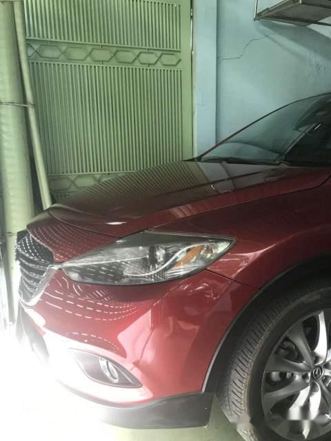 Mazda CX 9   2014 - Cần bán xe Mazda CX 9 sản xuất 2014, màu đỏ