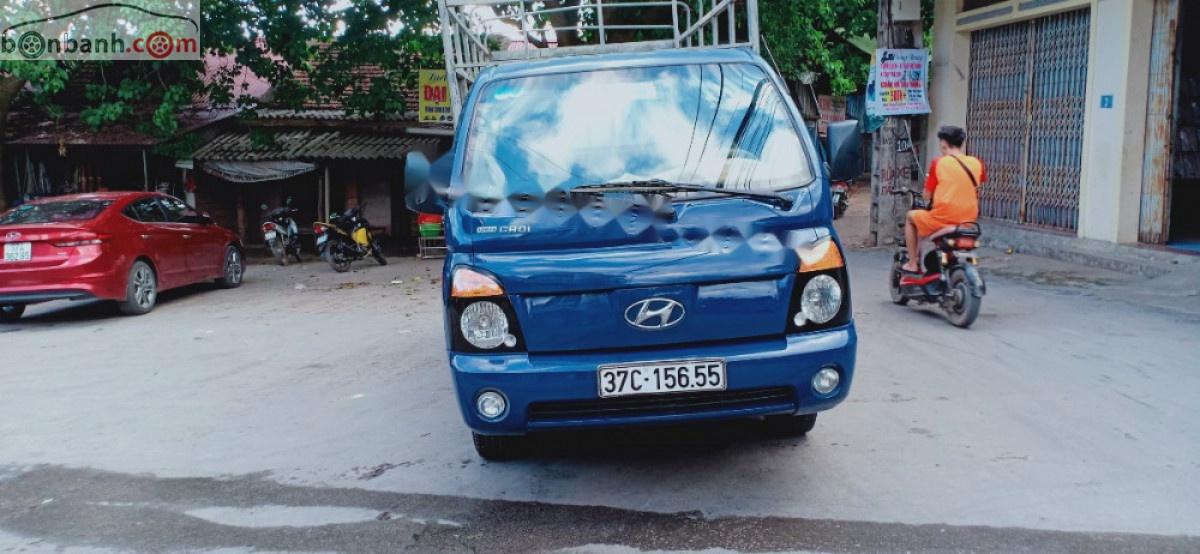 Hyundai Porter 2010 - Cần bán lại xe Hyundai Porter sản xuất 2010, màu xanh lam, xe nhập