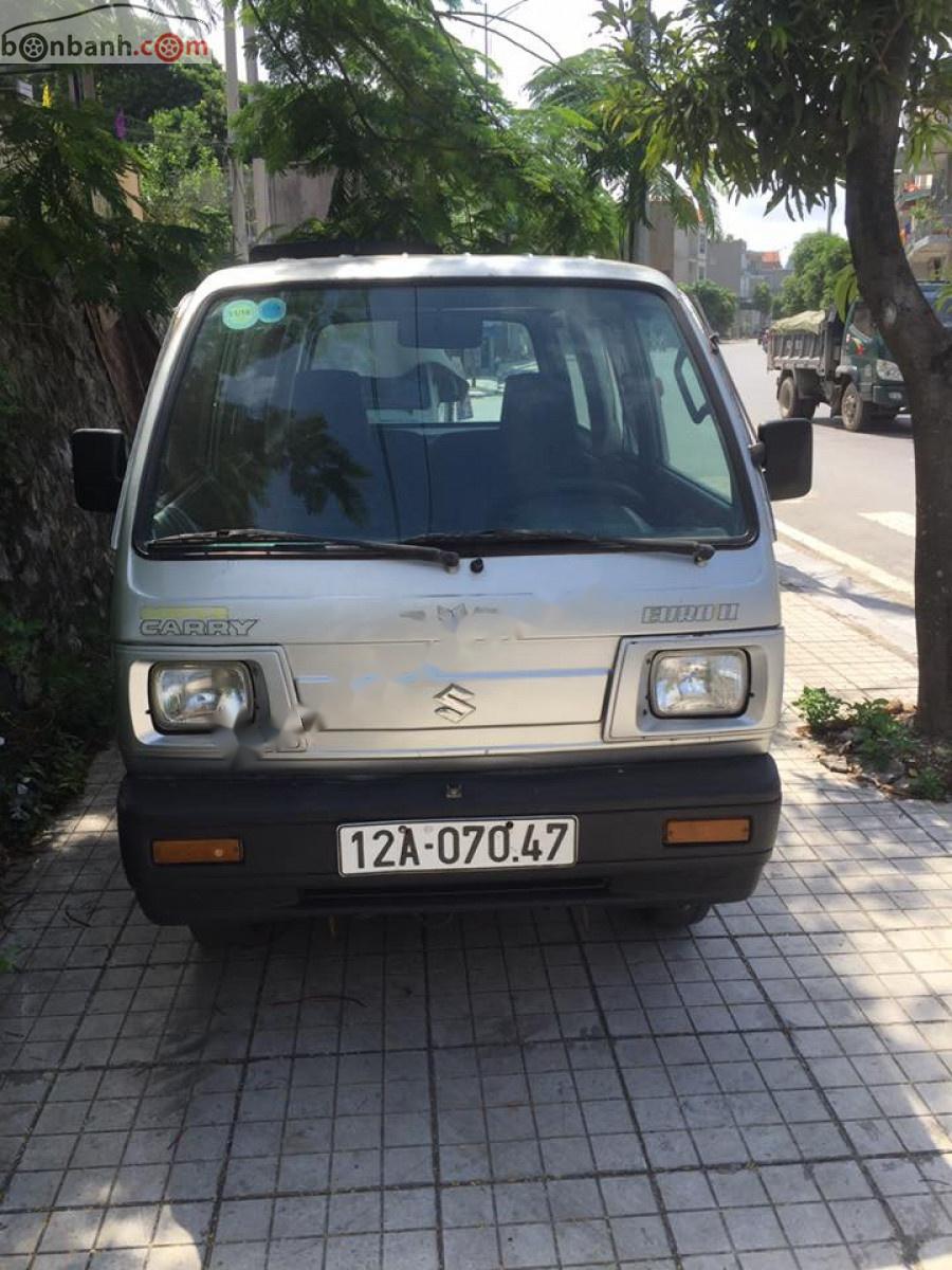 Suzuki Super Carry Van    2005 - Bán Suzuki Super Carry Van đời 2005, màu bạc