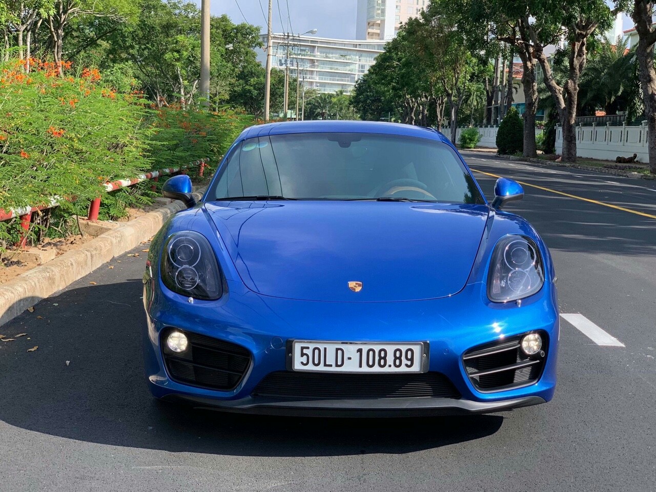 Porsche Cayman 2015 - Bán Porsche Cayman năm sản xuất 2015, màu xanh lam, xe nhập