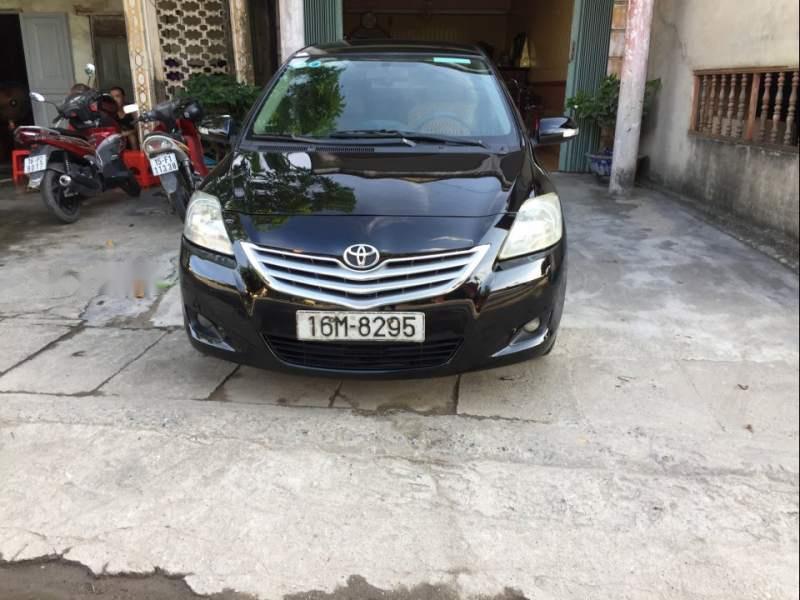 Toyota Vios E 2009 - Cần bán xe Toyota Vios E sản xuất 2009, màu đen, giá 240tr