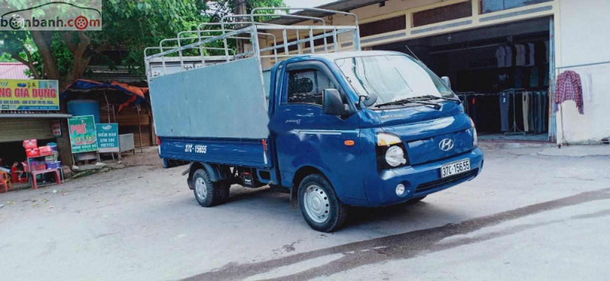 Hyundai Porter 2010 - Cần bán lại xe Hyundai Porter sản xuất 2010, màu xanh lam, xe nhập