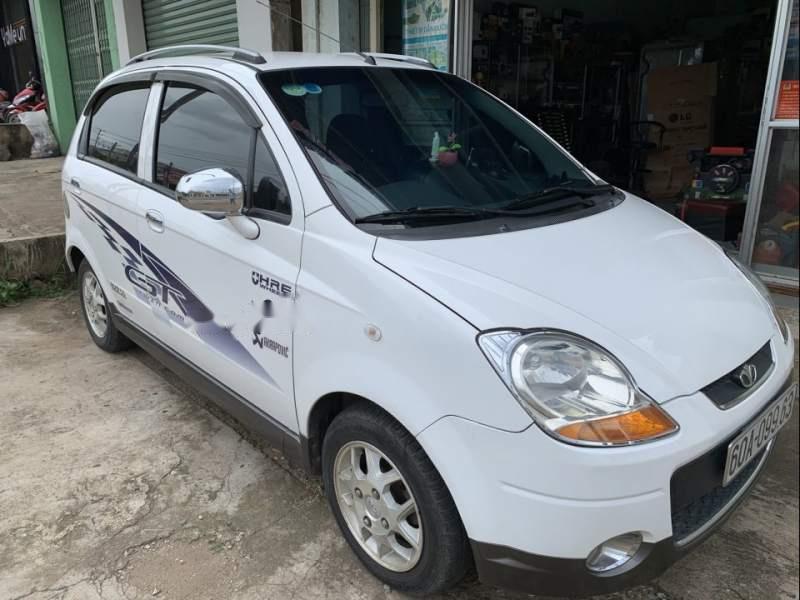 Daewoo Matiz   2009 - Bán gấp Daewoo Matiz đời 2009, màu trắng, số tự động