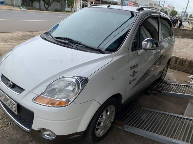 Daewoo Matiz   2009 - Bán gấp Daewoo Matiz đời 2009, màu trắng, số tự động