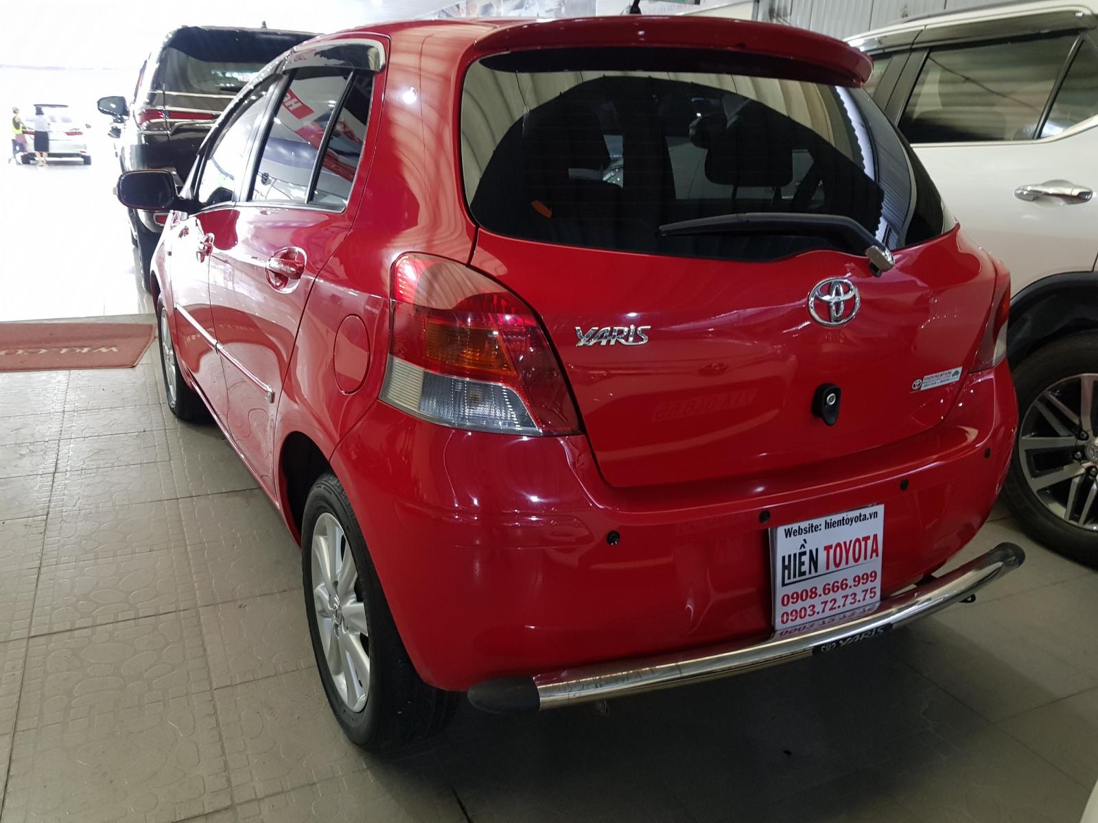 Toyota Yaris G 2012 - Bán Toyota Yaris 1.5G năm sản xuất 2012, màu đỏ