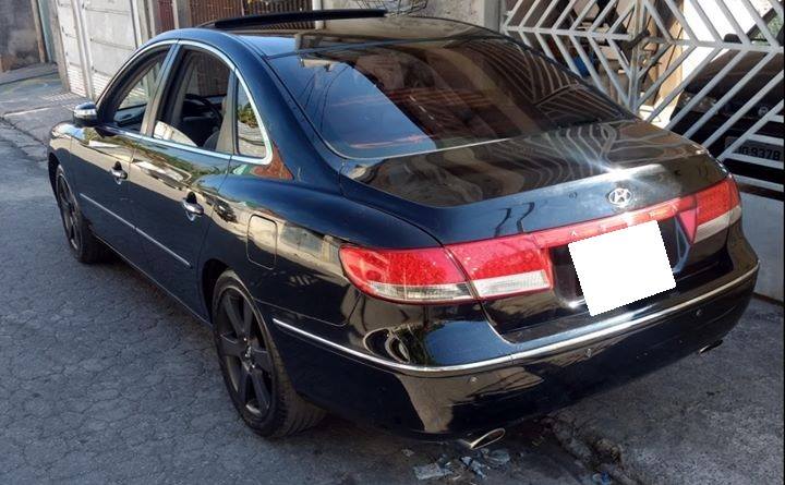 Hyundai Azera 2008 - Bán Hyundai Azera 2008, tự động 2.7, fulloption màu đen