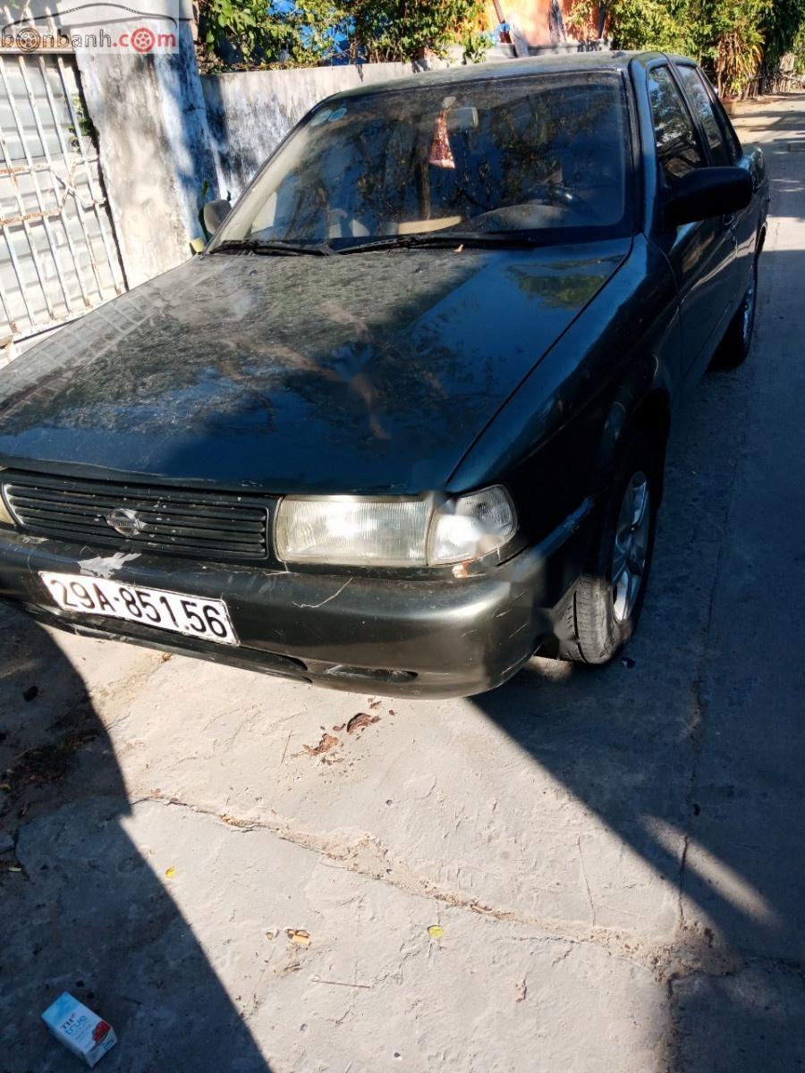 Nissan Sunny   1992 - Cần bán gấp Nissan Sunny đời 1992, màu xanh lam, nhập khẩu nguyên chiếc 