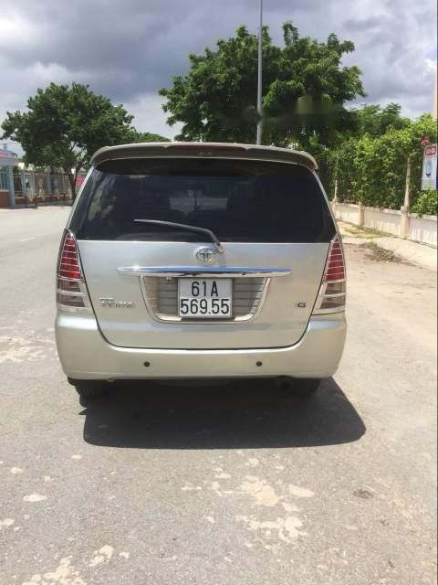 Toyota Innova  G   2007 - Bán Toyota Innova G đời 2007, màu bạc, nhập khẩu