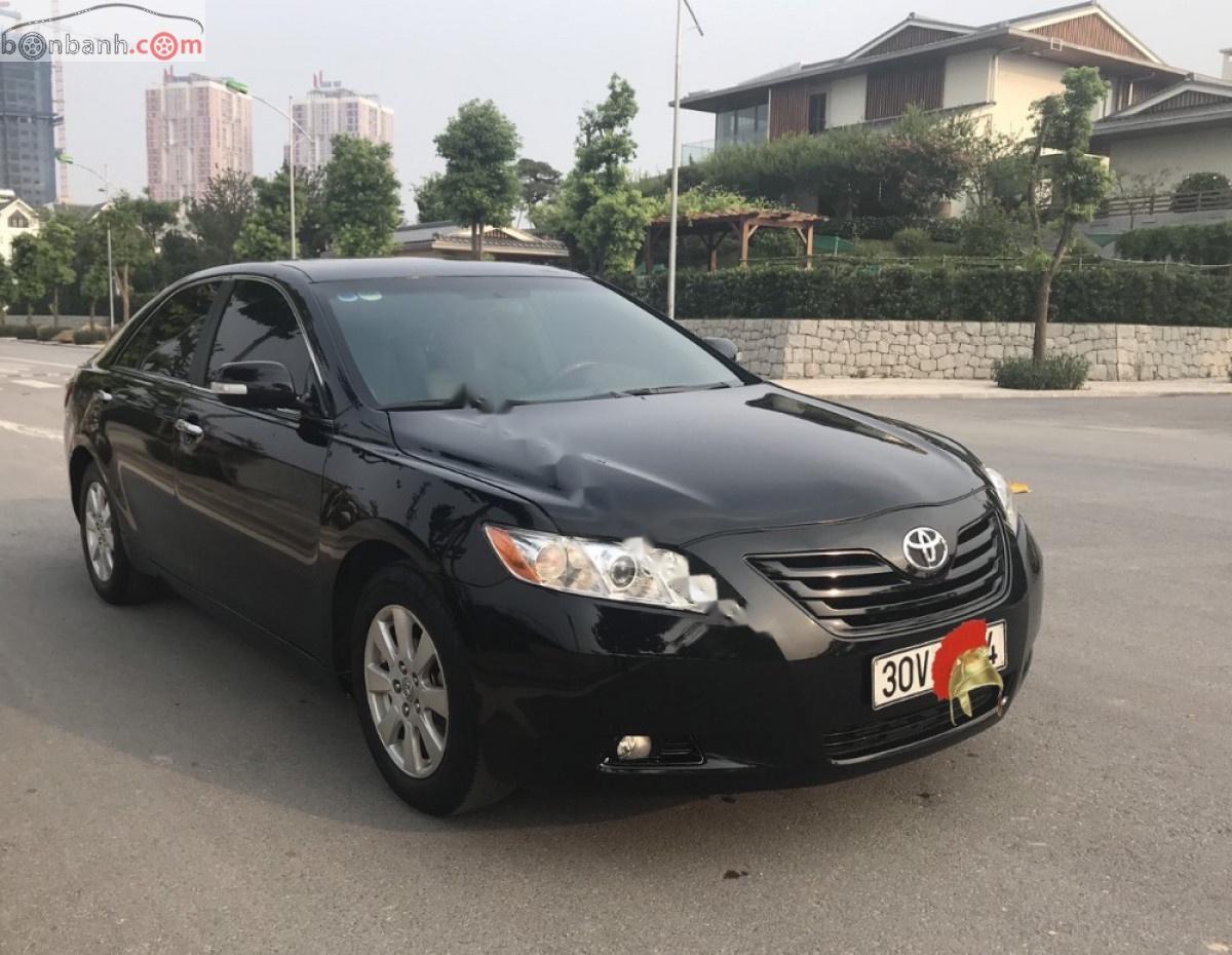 Toyota Camry 2007 - Cần bán gấp Toyota Camry sản xuất năm 2007, màu đen, xe nhập