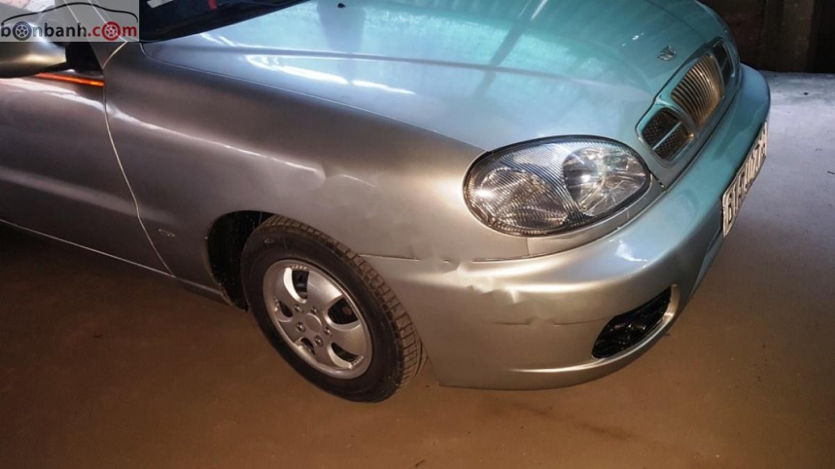 Daewoo Lanos 1.5 MT 2003 - Bán Daewoo Lanos 1.5 MT đời 2003, màu xám, nhập khẩu  