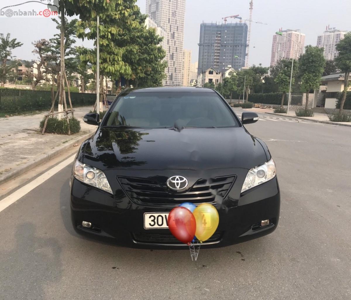 Toyota Camry 2007 - Cần bán gấp Toyota Camry sản xuất năm 2007, màu đen, xe nhập