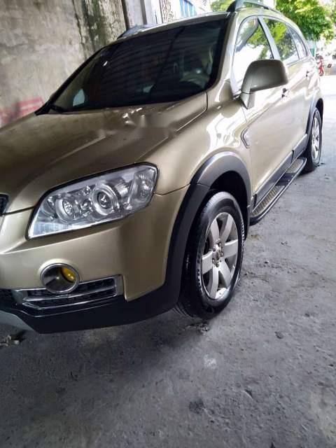 Chevrolet Captiva   2007 - Bán xe Chevrolet Captiva năm 2007, màu vàng, nhập khẩu  