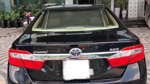 Toyota Camry   2.5 AT  2013 - Bán Toyota Camry 2.5 AT sản xuất 2013, màu đen chính chủ