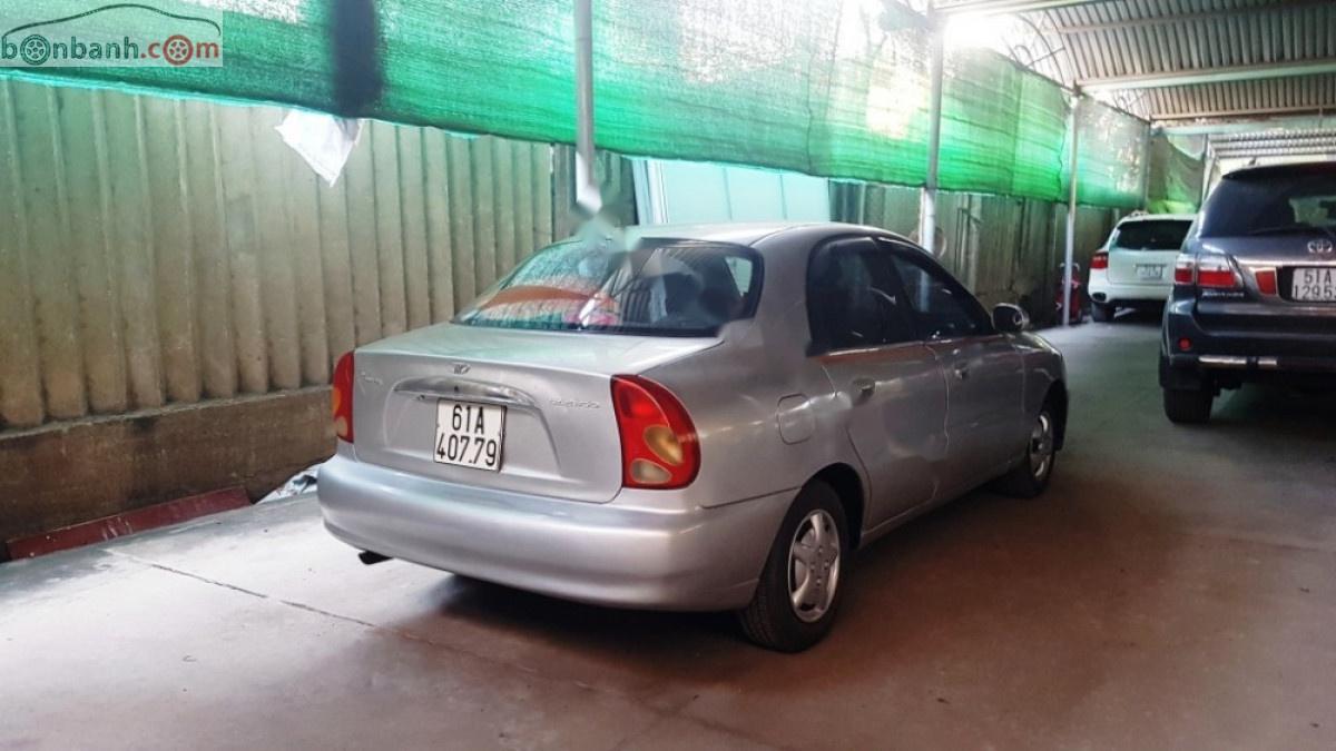 Daewoo Lanos 1.5 MT 2003 - Bán Daewoo Lanos 1.5 MT đời 2003, màu xám, nhập khẩu  