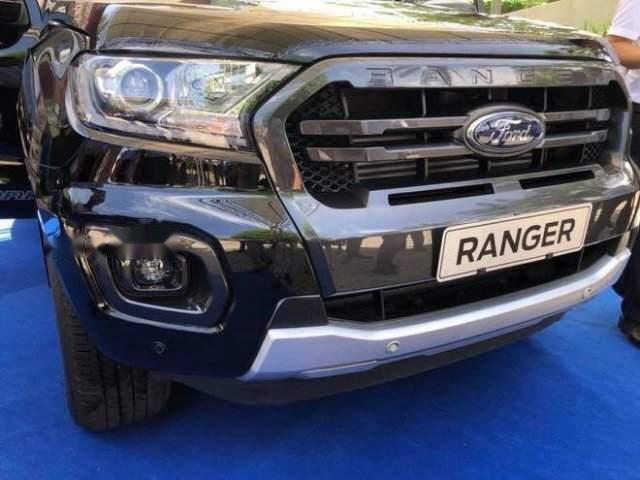 Ford Ranger   Wildtrak Bi   2019 - Bán Ford Ranger Wildtrak Bi đời 2019, màu đen, nhập khẩu nguyên chiếc