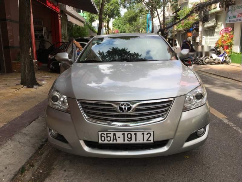 Toyota Camry   2.4G   2007 - Bán Toyota Camry 2.4G năm 2007, màu bạc, còn mới, nội thất đẹp