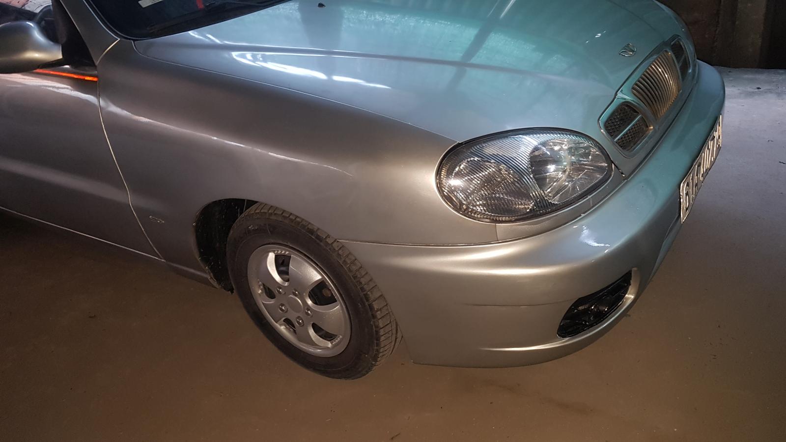 Daewoo Lanos 2003 - Bán xe Daewoo Lanos sản xuất 2003, màu xám (ghi), nhập khẩu