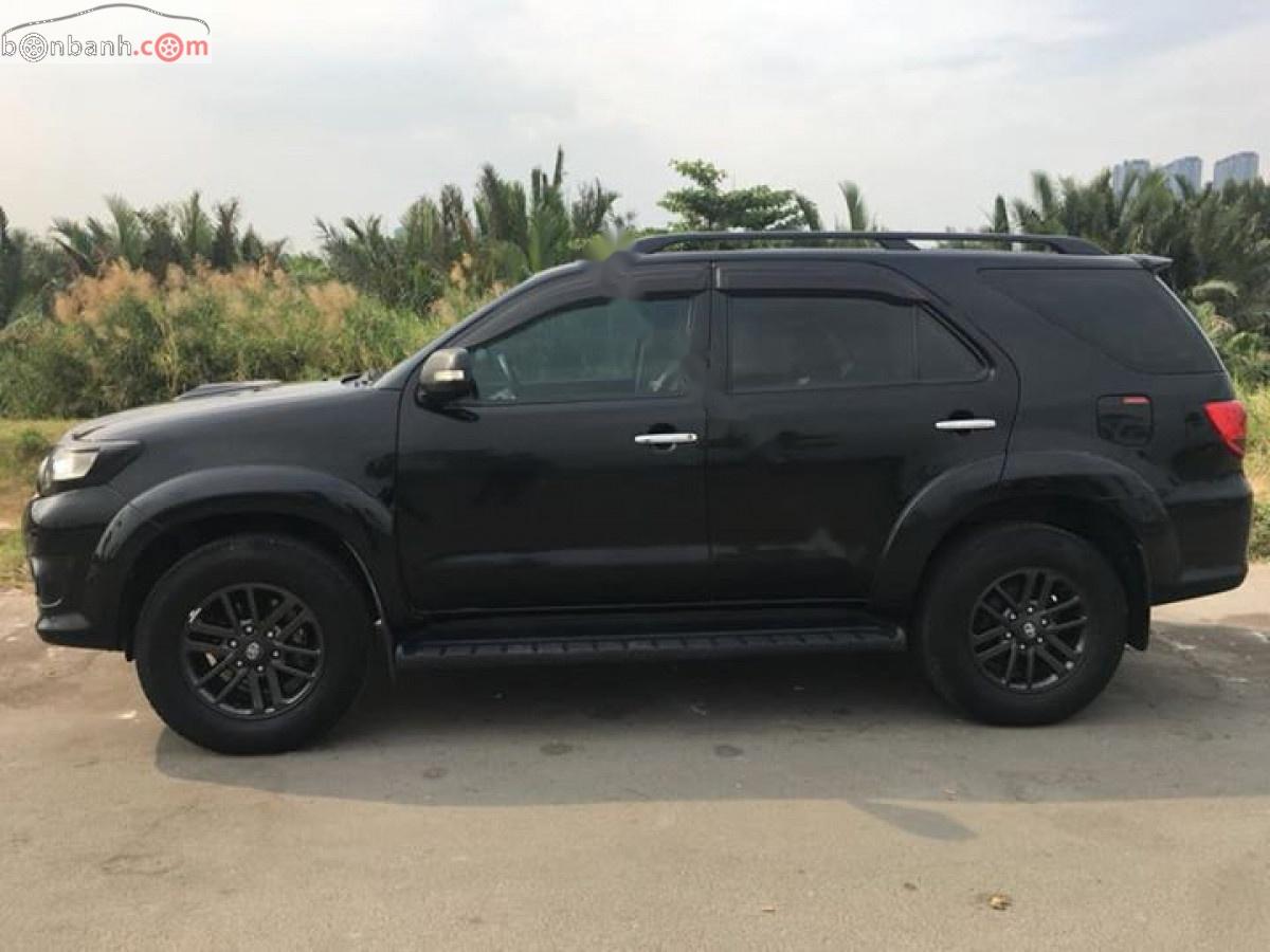 Toyota Fortuner G 2016 - Cần bán lại xe Toyota Fortuner G đời 2016, màu đen số sàn