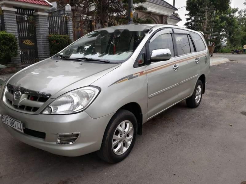 Toyota Innova   G  2007 - Bán Toyota Innova G đời 2007, màu bạc, giá chỉ 329 triệu 