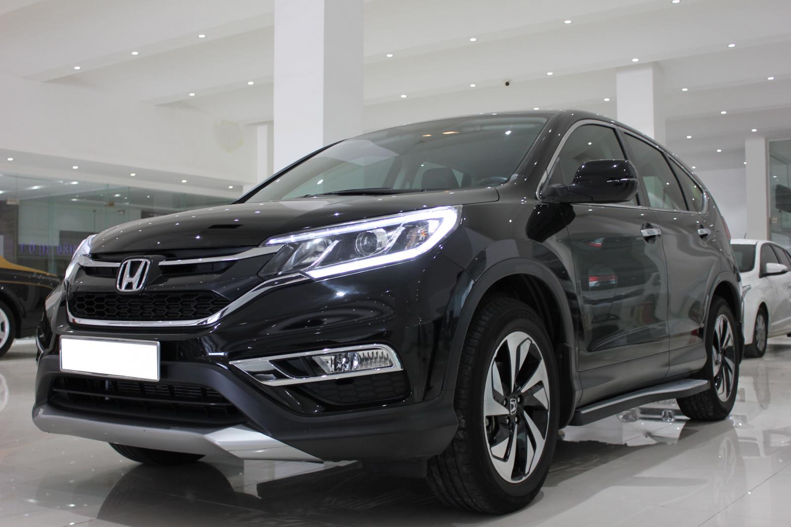 Honda CR V 2.4 AT 2015 - Bán xe Honda CR V 2.4 AT năm sản xuất 2015, màu đen