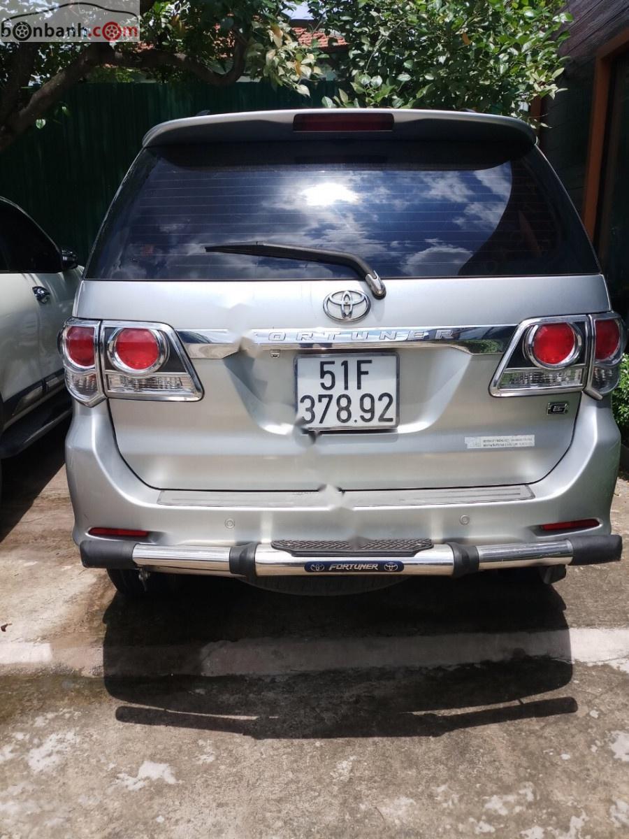 Toyota Fortuner 2015 - Cần bán xe Toyota Fortuner đời 2015, màu bạc