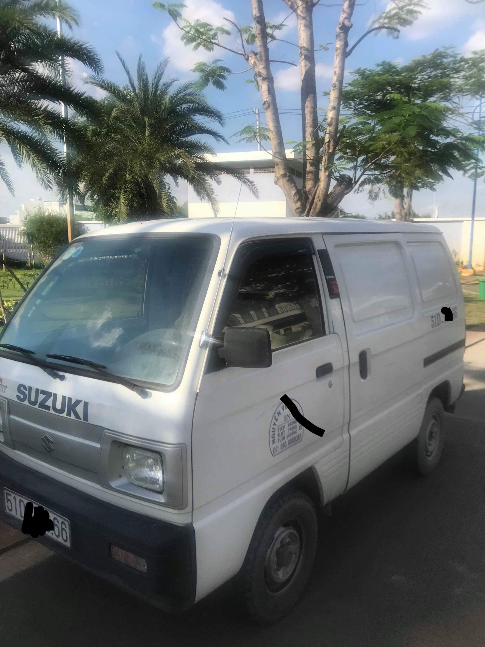 Suzuki Blind Van 2015 - Cần bán xe Suzuki Blind Van sản xuất năm 2015, màu trắng