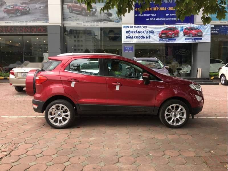 Ford EcoSport 2019 - Cần bán xe Ford EcoSport năm sản xuất 2019, màu đỏ, giá chỉ 610 triệu