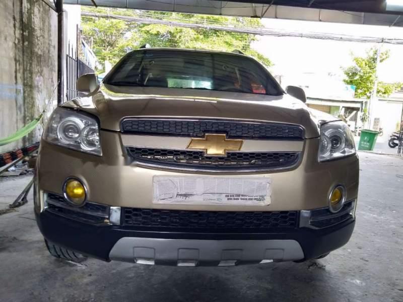 Chevrolet Captiva   2007 - Bán xe Chevrolet Captiva năm 2007, màu vàng, nhập khẩu  