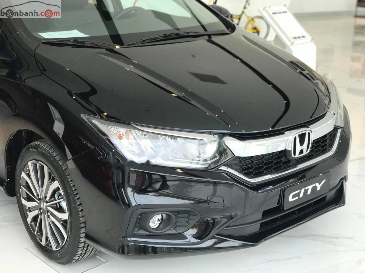 Honda City 1.5AT 2019 - Bán Honda City 1.5AT sản xuất 2019, màu đen, giá 559tr