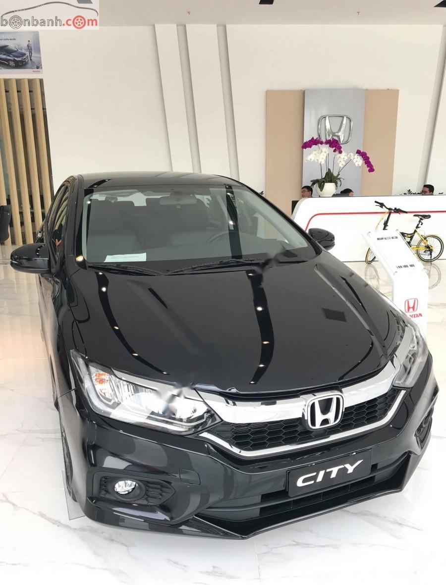 Honda City 1.5AT 2019 - Bán Honda City 1.5AT sản xuất 2019, màu đen, giá 559tr