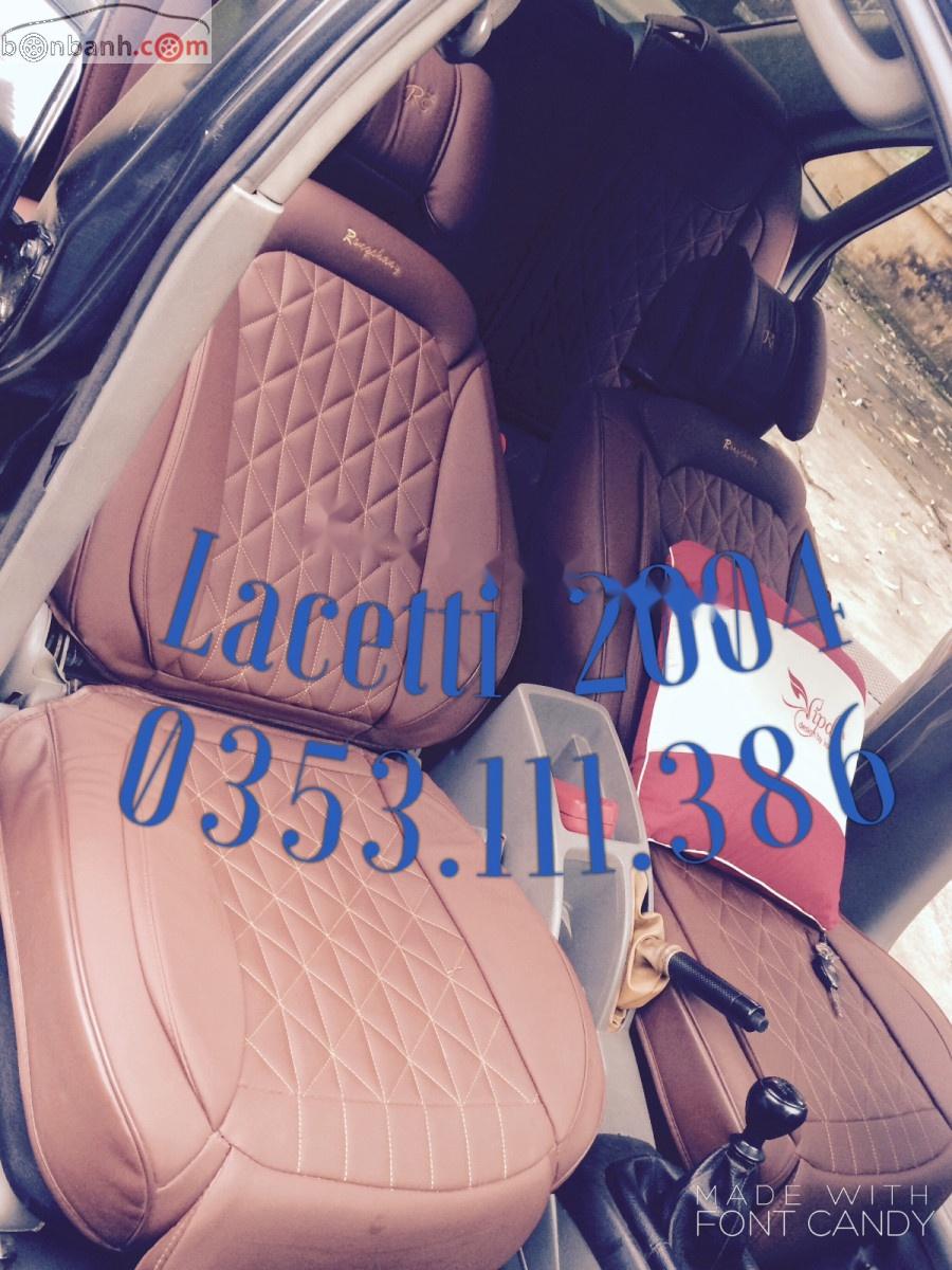 Daewoo Lacetti SE 2004 - Bán Daewoo Lacetti SE năm 2004, màu đen, xe gia đình 