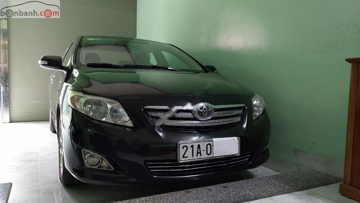 Toyota Corolla altis 1.8G-AT 2008 - Cần bán Toyota Corolla altis 1.8G-AT 2008, màu đen chính chủ