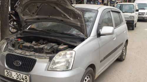 Kia Picanto   MT  2007 - Bán Kia Picanto MT 2007, màu bạc, nhập khẩu