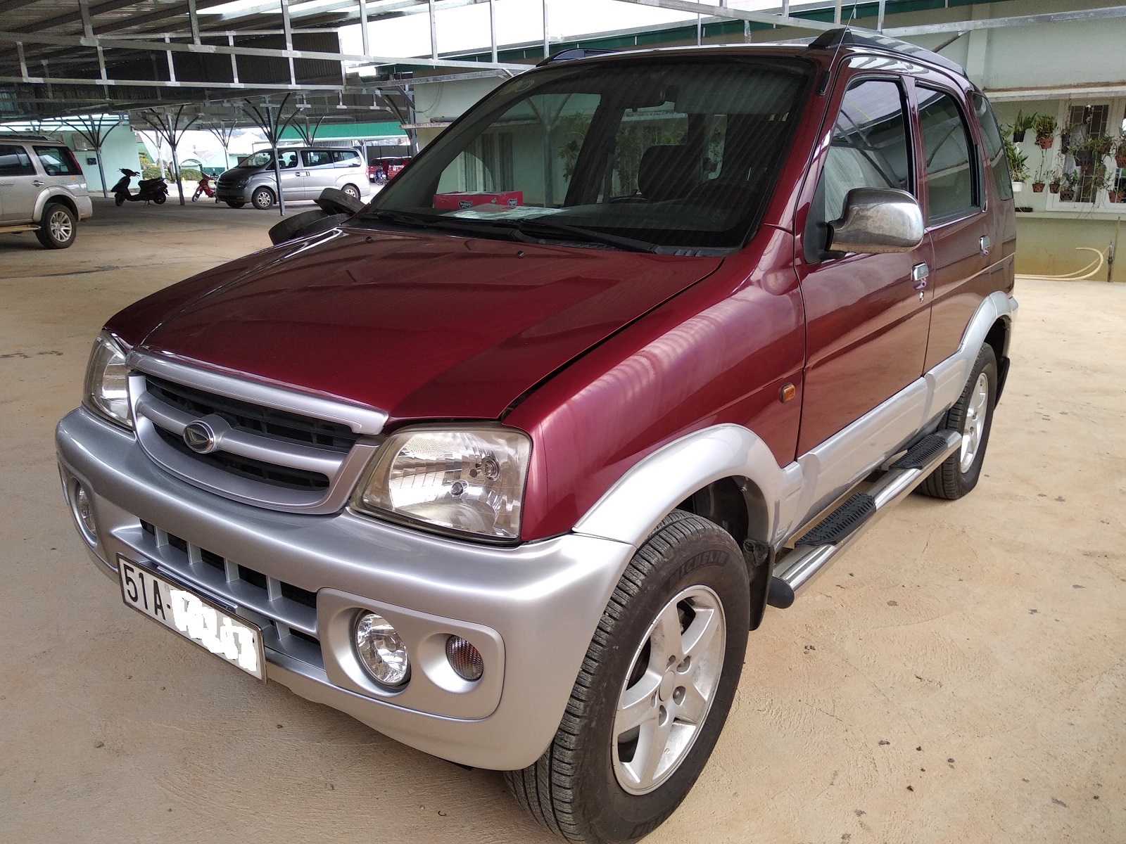 Daihatsu Terios 2007 - Chính chủ cần bán Daihatsu Terios năm 2007, màu đỏ. Bản số TP