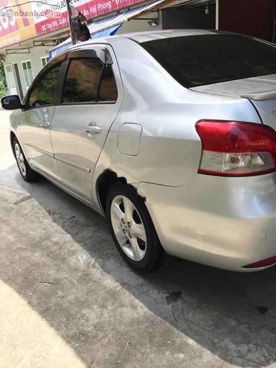 Toyota Vios 1.5MT 2008 - Bán Toyota Vios 1.5MT sản xuất năm 2008, màu bạc, số sàn