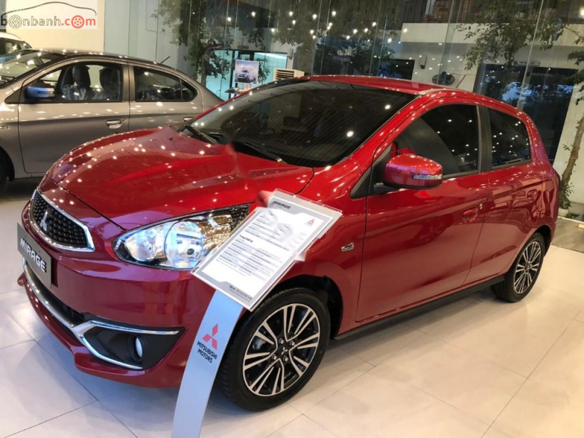 Mitsubishi Mirage CVT  2019 - Bán Mitsubishi Mirage CVT 2019, màu đỏ, nhập khẩu  