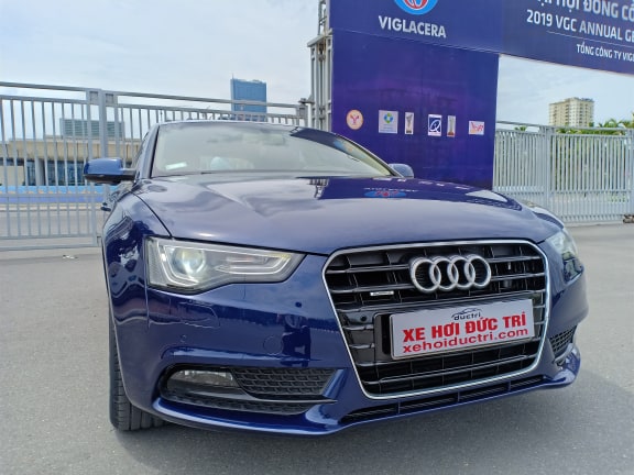 Audi A5 TFSi quattro 2014 - Cần bán Audi A5 Sportback TFSi 2.0 đời 2015, màu xanh lam, nhập khẩu