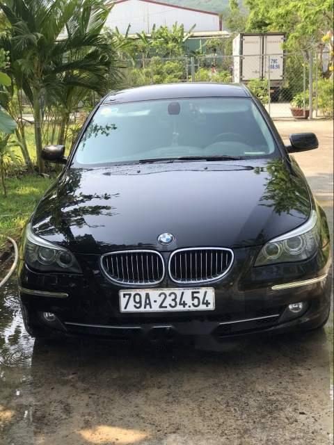 BMW 5 Series  530i 2008 - Bán xe BMW 5 Series 530i 2008, màu đen, xe nhập