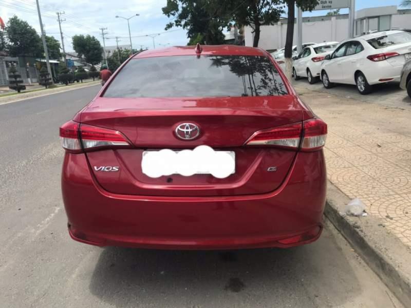 Toyota Vios  G 2019 - Bán Toyota Vios bản G số tự động, màu đỏ, chạy 2300 km