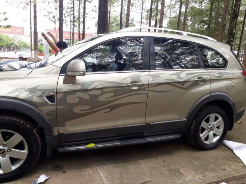 Chevrolet Captiva   2008 - Bán Chevrolet Captiva đời 2008, màu vàng, nội thất mới